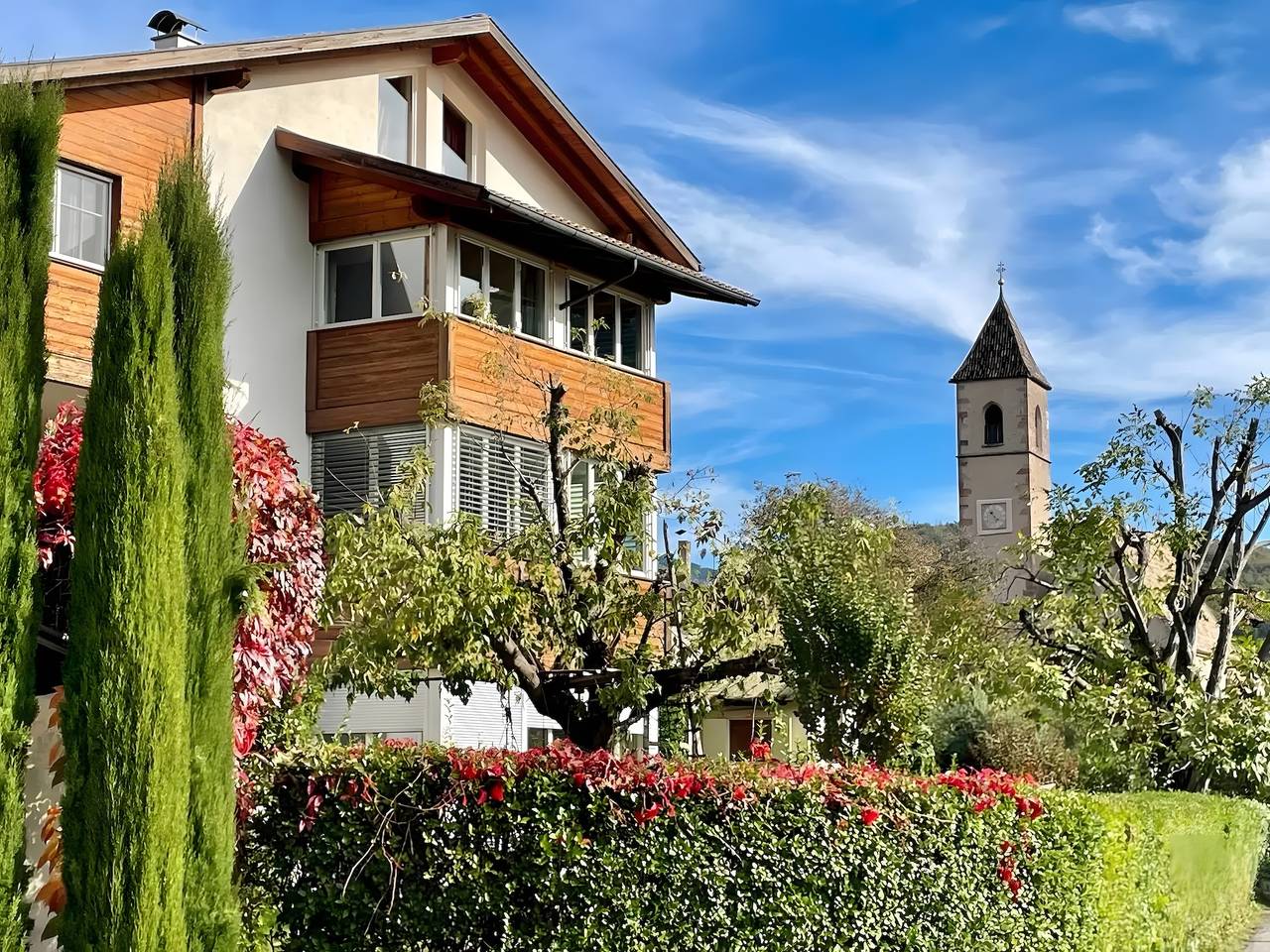 Entire apartment, Apartment 'Naturblick' with Mountain View, Wi-Fi and Air Conditioning in Montiggl, Eppan an der Weinstraße