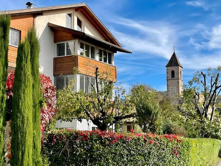 Ferienwohnung für 5 Personen, mit Balkon und Garten in Eppan an der Weinstraße