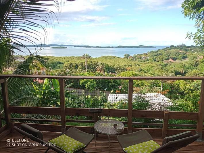 Appartement de vacances pour 2 personnes, avec terrasse et vue, animaux acceptés