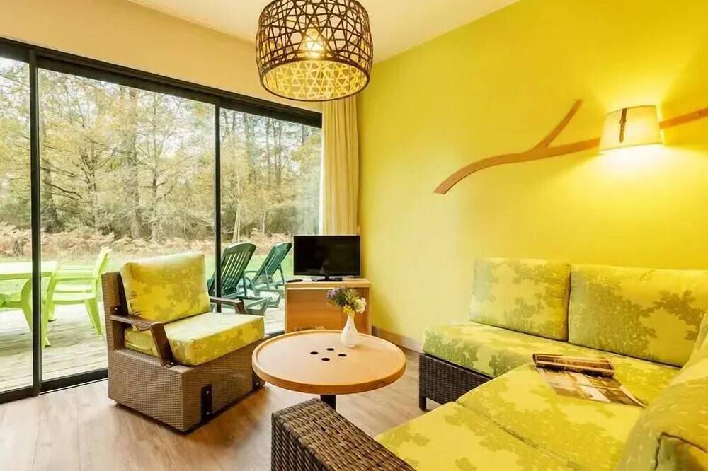 Center Parcs - Domaine du Bois zu Deer - Eden Cottage Comfort 3 Zimmer 4 Personen in Curçay-sur-Dive, Vienne