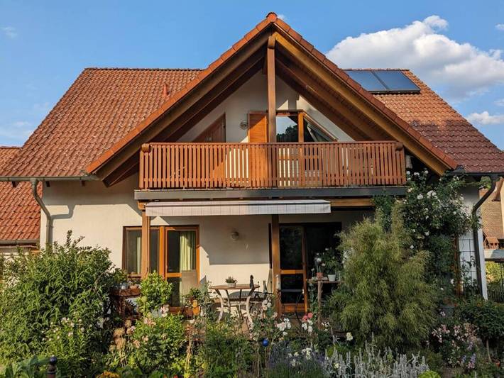 Ferienhaus für 5 Personen, mit Balkon und Balkon/Terrasse