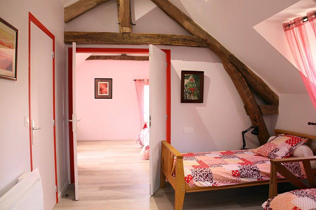 Chambres d'hôtes de la Fontaine - Suite rouge in Beauchery-Saint-Martin, Seine-et-Marne