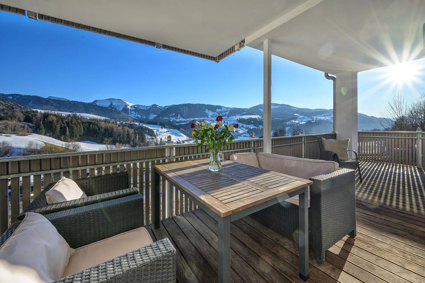 Apartamento vacacional entero, Ferienwohnung „Falken“ in Oberstaufen, Suabia (Baviera)