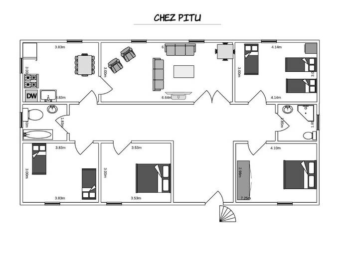 Casa rural para 8 personas, con vistas y jardín en Las Merindades - 3