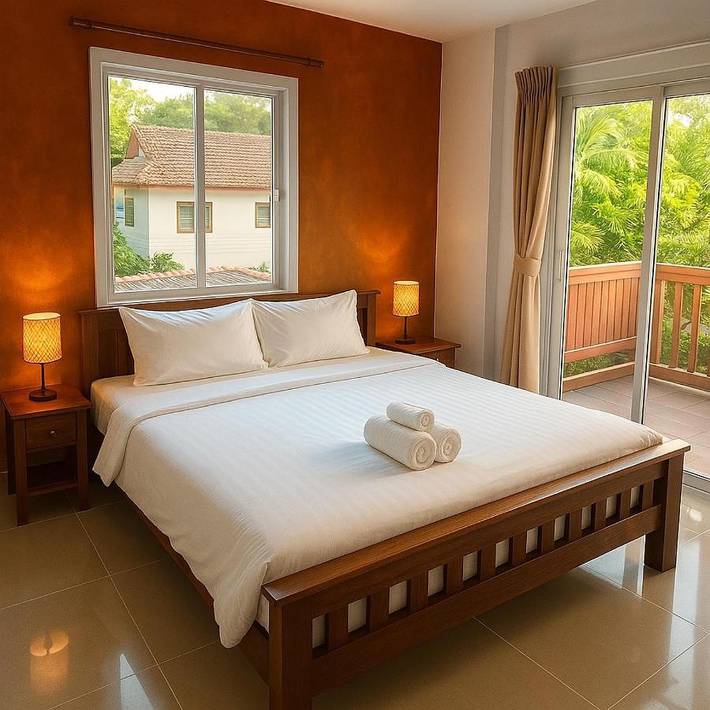 Hôtel pour 2 personnes, avec vue et balcon