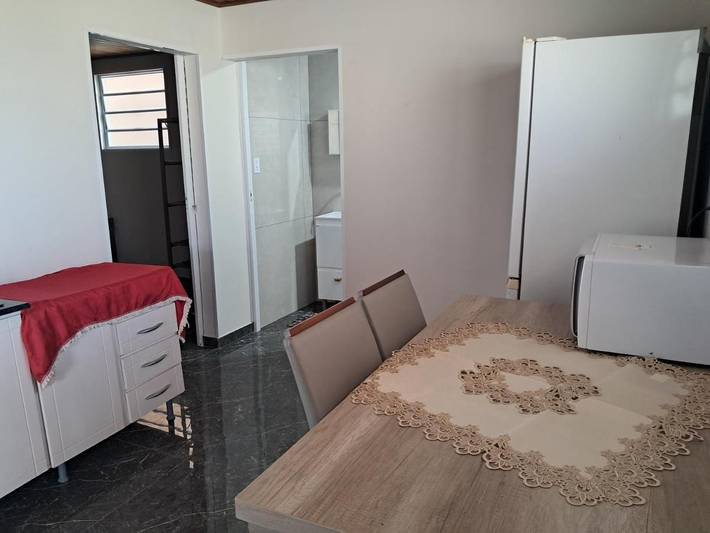 Casas e apartamentos de temporada para 4 pessoas, com piscina e vista e ainda terraço and jardim em Jaguaruna