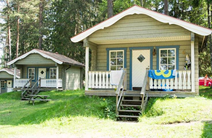 Camping für 4 Personen, mit Sauna und Terrasse in Schweden - 2