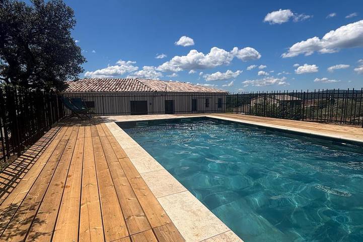Ferienhaus für 8 Personen, mit Pool