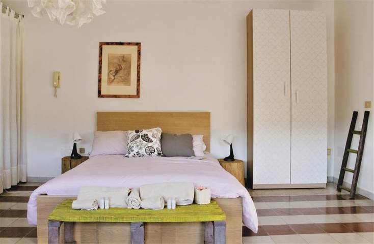 Chambre d’hôte pour 3 personnes, avec Balcon et Vue à Biccari