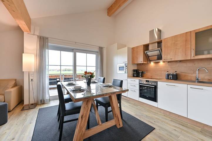 Ferienwohnung für 4 Personen, mit Balkon und Sauna sowie Ausblick in Schwangau - 2
