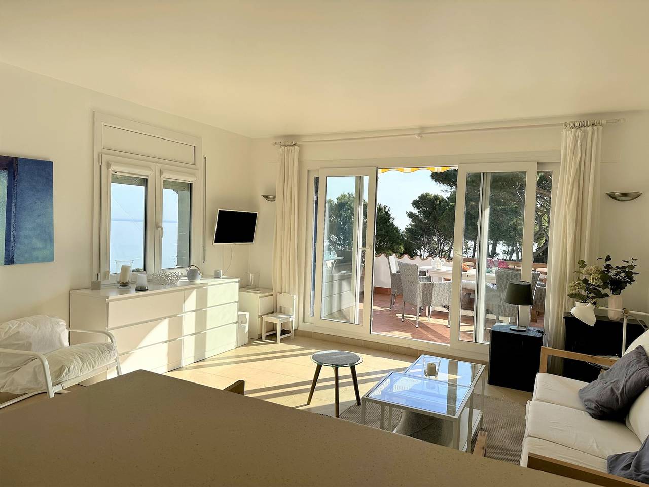 Geheel appartement, Appartement met zeezicht op 500 m van het strand in Begur, Costa Brava