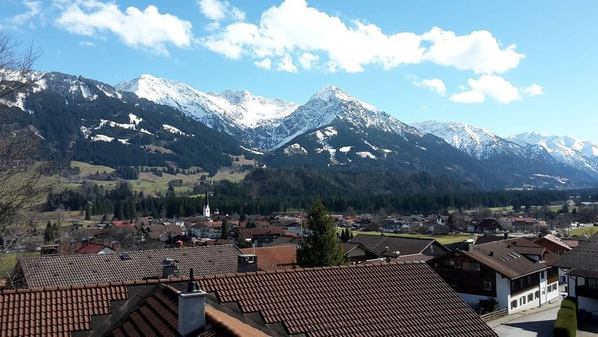 Ferienwohnung für 3 Personen, mit Balkon und Sauna sowie Ausblick in Fischen