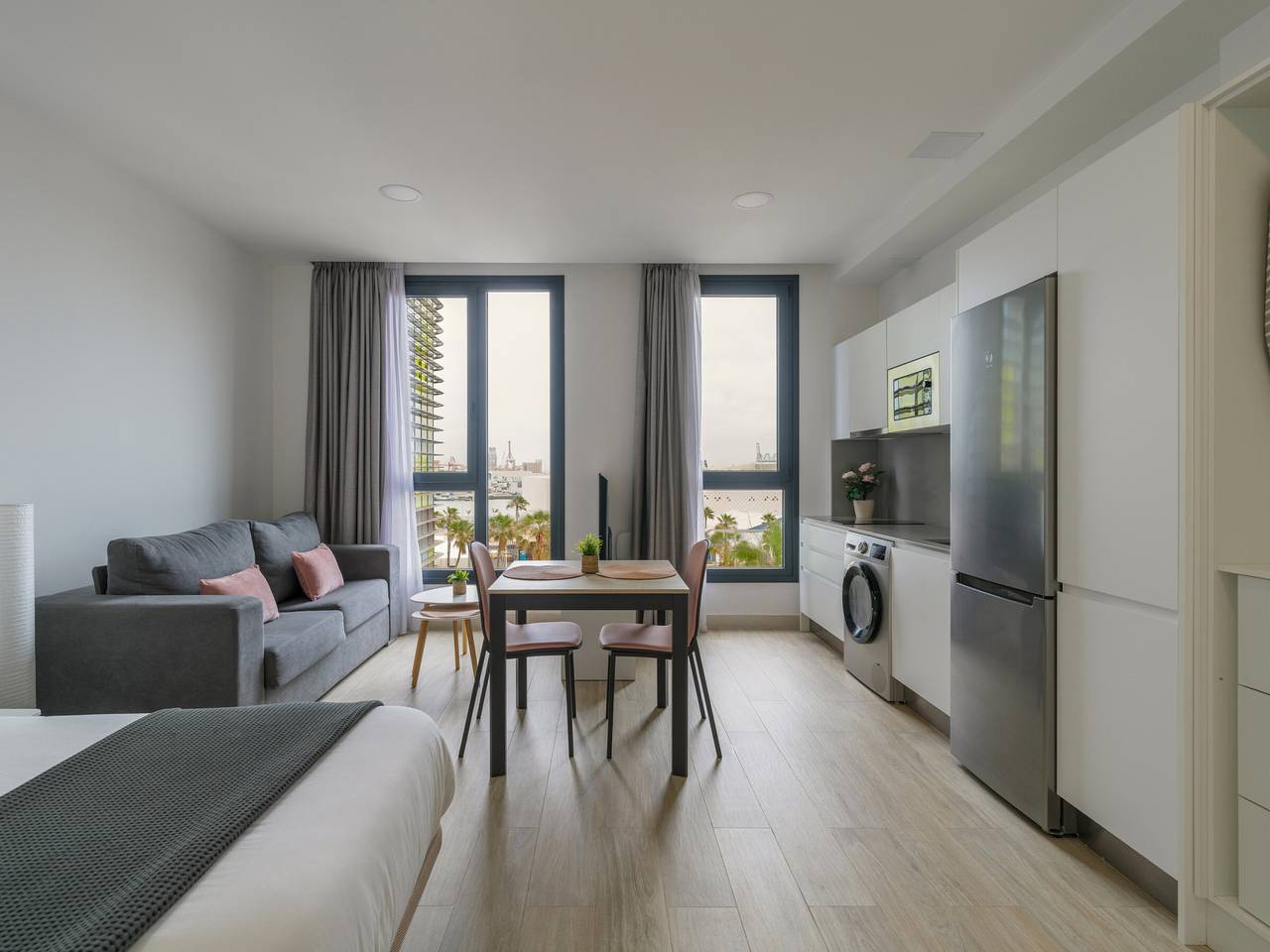 Apartamento entero, Estudio acogedor cerca de la playa Las Canteras, equipamiento moderno in Las Palmas de Gran Canaria Centre, Las Palmas de Gran Canaria