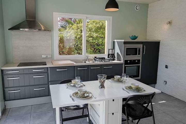 Maison de vacances pour 3 personnes, avec jardin et terrasse, animaux acceptés