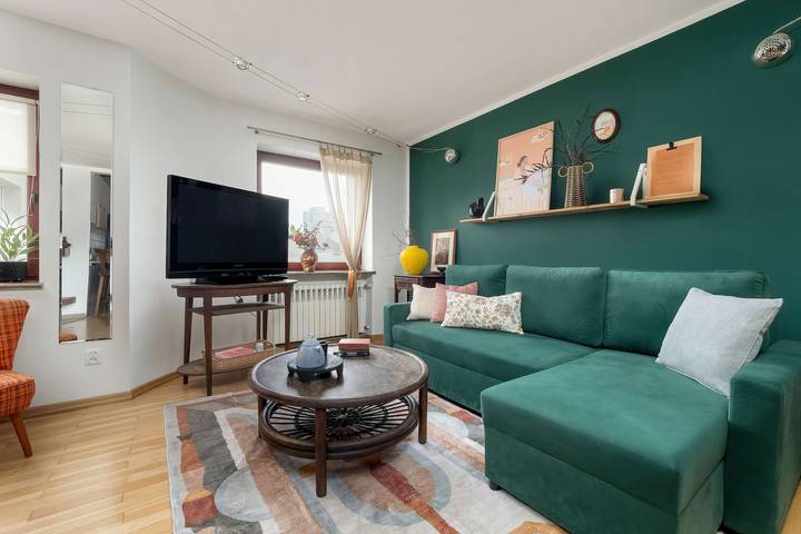 Apartament wakacyjny dla 4 osób, Dla rodziny w Łódź