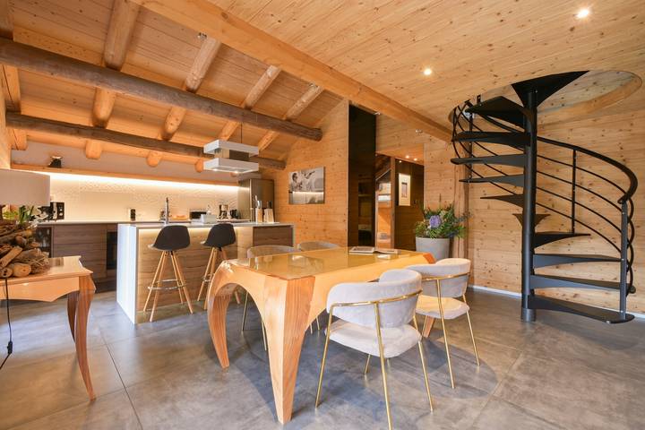 Location de vacances pour 5 personnes, avec Balcon et Jardin à Saint-Jean-de-Sixt