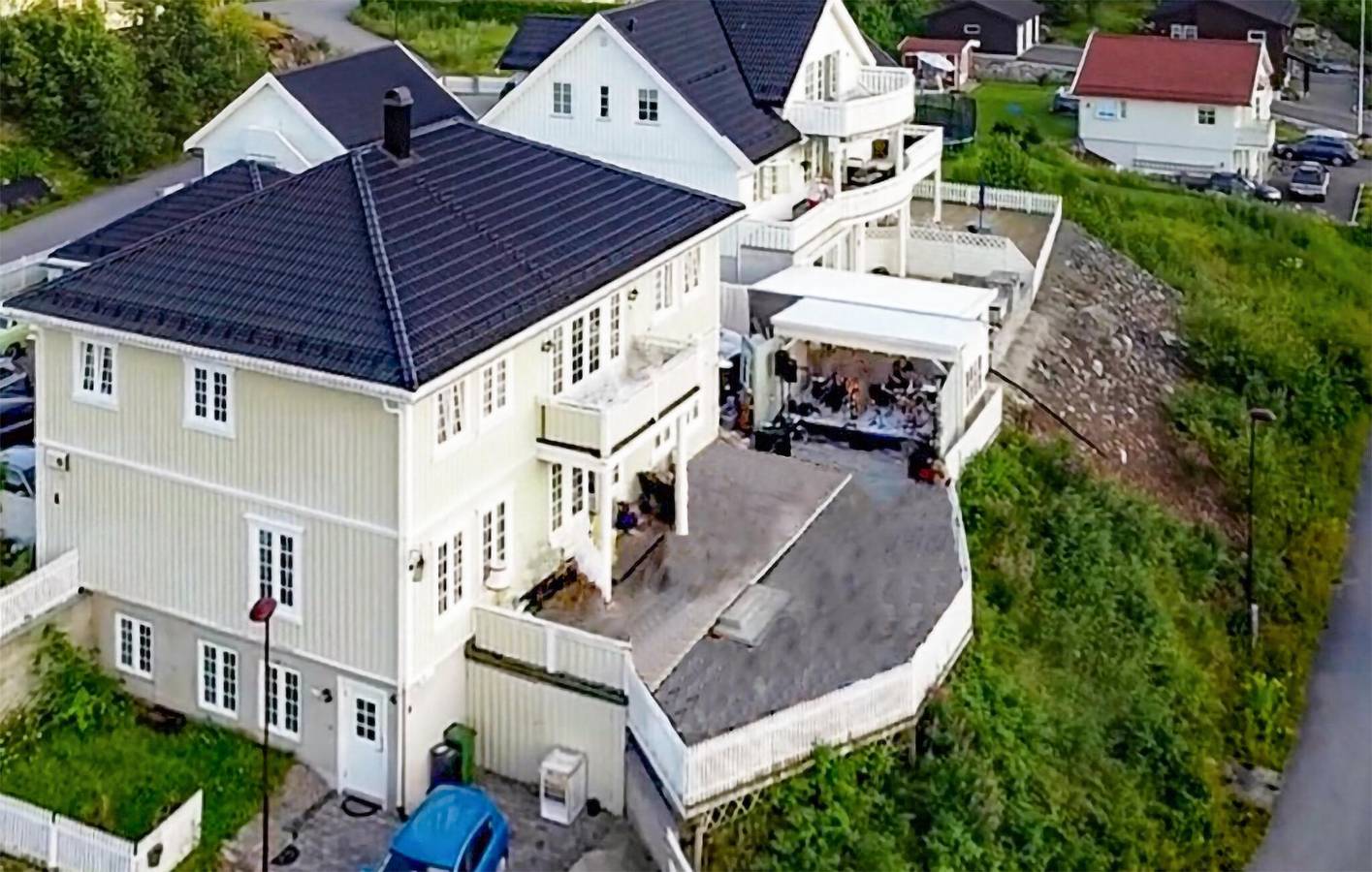 Ferienhaus für 10 Personen mit Pool in Porsgrunn