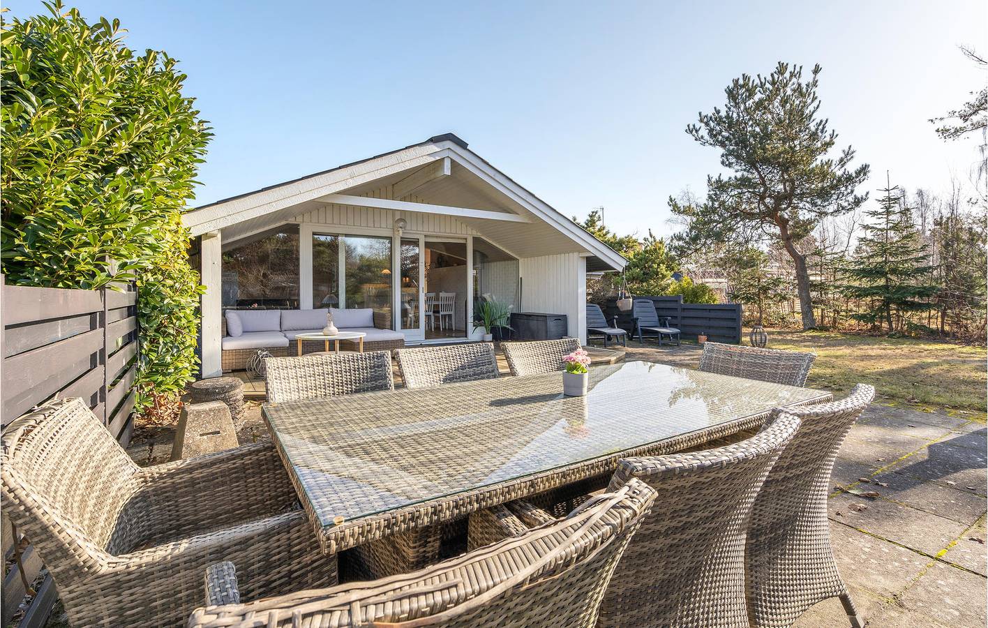 Vakantiehuis voor 4 personen met terras in Væggerløse, Zweedse Oostzee