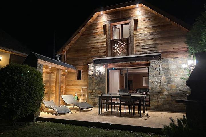 Chalet pour 6 personnes, avec Jardin