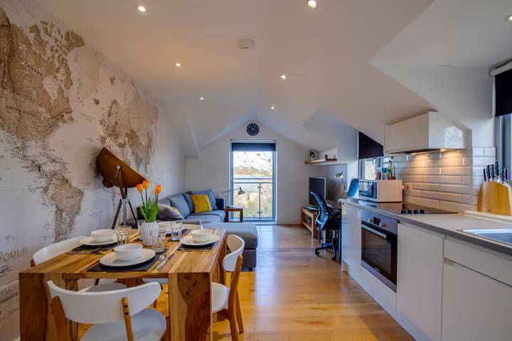 Holiday apartment for 2 people, with Balcony and Terrace in Cambridge