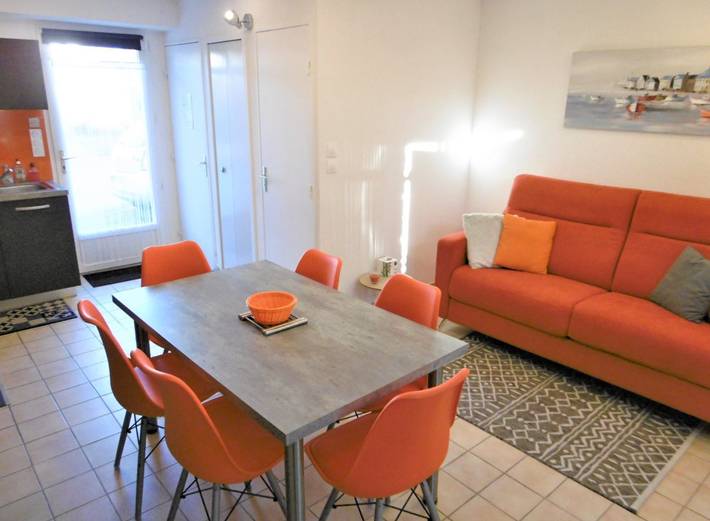 Gîte pour 6 personnes, avec jardin dans Plage Kerfontaine