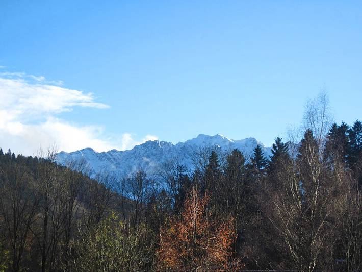 Ganze Ferienwohnung, Ferienwohnung Bergblickl - Ferienwohnung Bergblickl 28 qm Wohn-/Schlafraum mit Balkon, Dachschräge/Mansarde in Sachrang, Aschau im Chiemgau