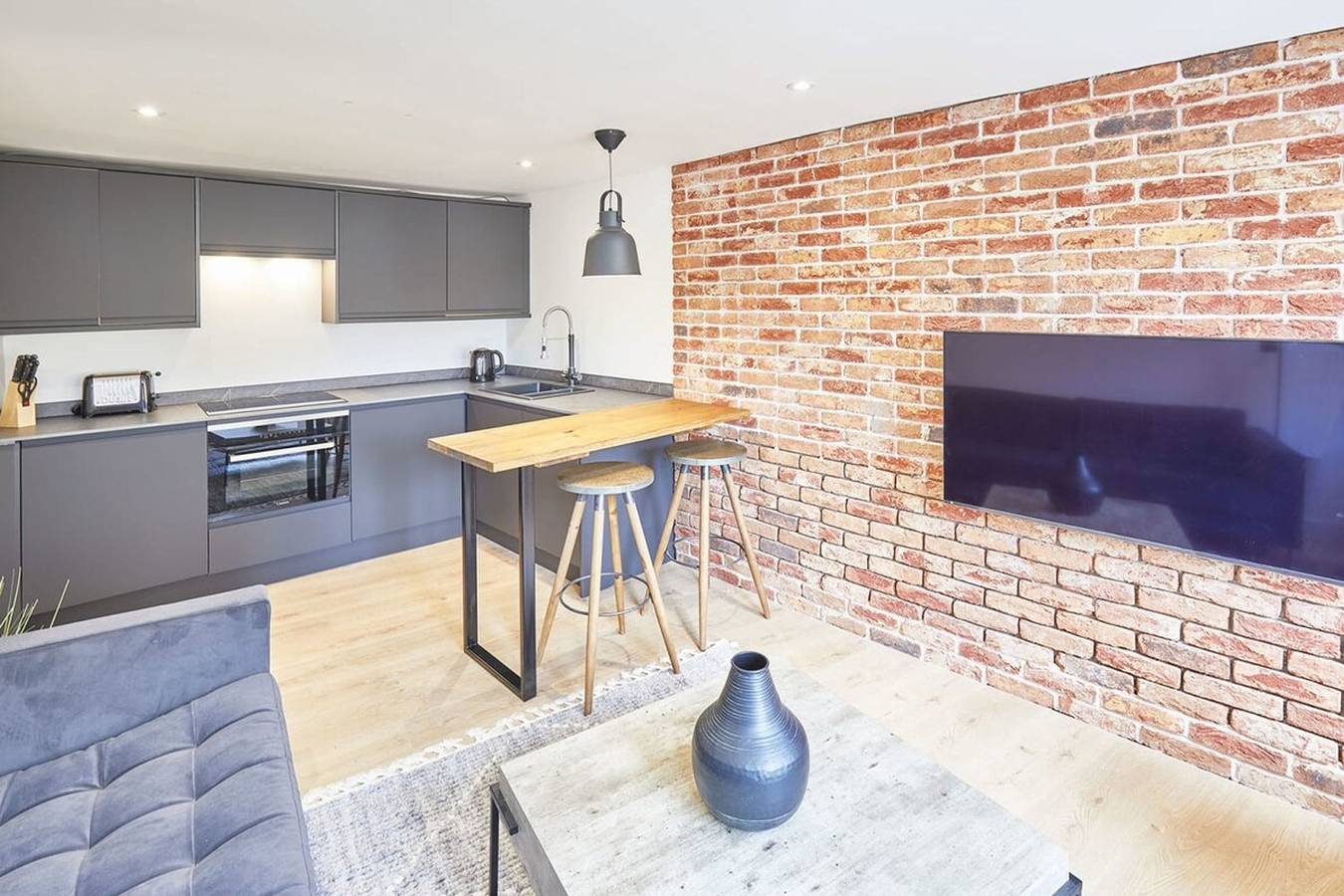 Entire apartment, Host   Stay   Modern Industrial   Golden Lion Apartments in Whitby, North York Moors National Park