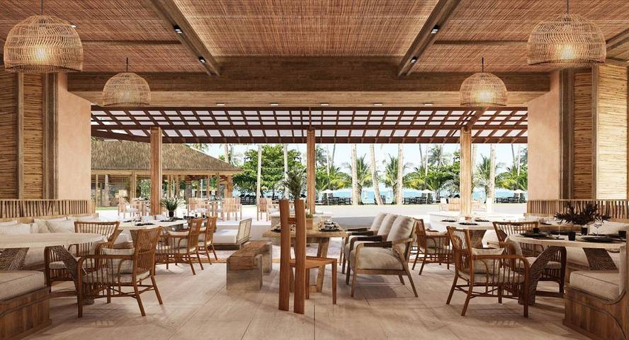 Hotel für 3 Personen, mit Pool und Ausblick sowie Sauna und Garten, mit Haustier auf Koh Chang
