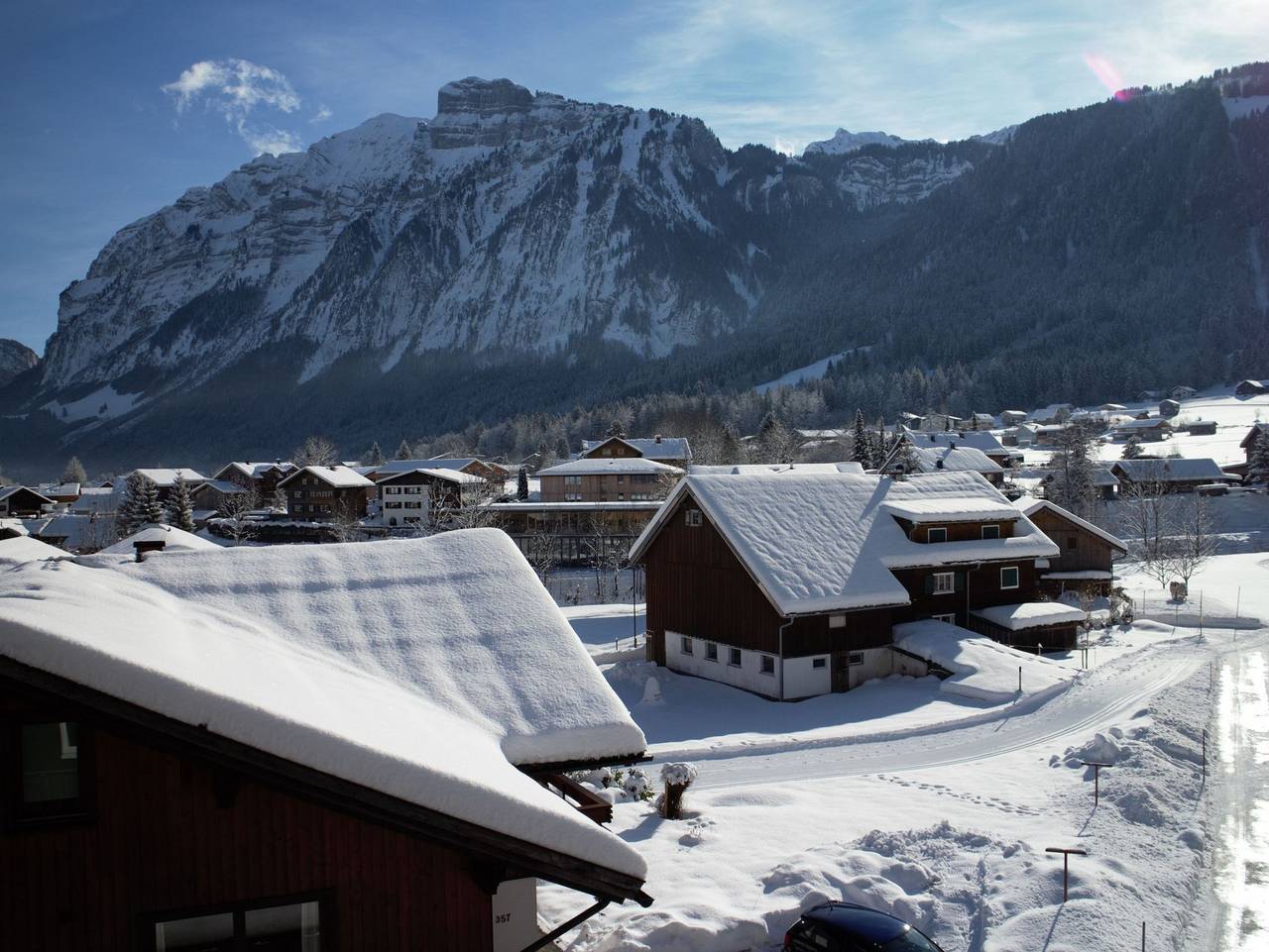 Ganze Ferienwohnung, Appartementhaus Monika-Mellau - Appartement Mirjam 140m2 in Mellau, Bregenzerwald