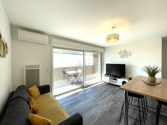 Gîte pour 4 personnes, avec Terrasse dans Plage centrale (Vieux-Boucau-les-Bains) - 3