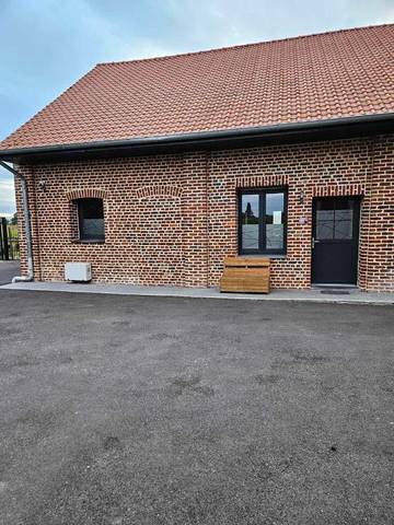 Gîte pour 5 personnes, avec jardin ainsi que vue sur le lac et vue, animaux acceptés à Fromelles