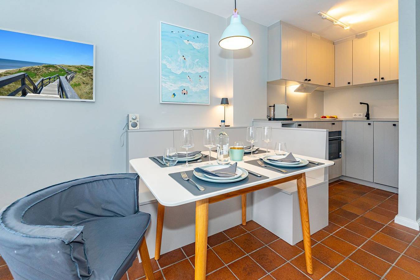 Ganze Wohnung, Komfortable Ferienwohnung Syltweh mit Südbalkon in Munkmarsch in Munkmarsch, Sylt (Gemeinde)