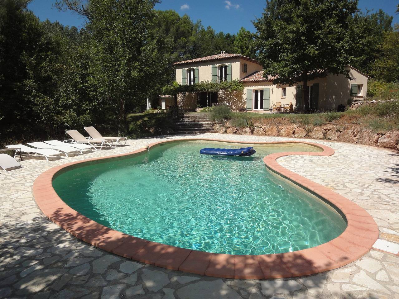 Waterballet in Villecroze, Région de Draguignan