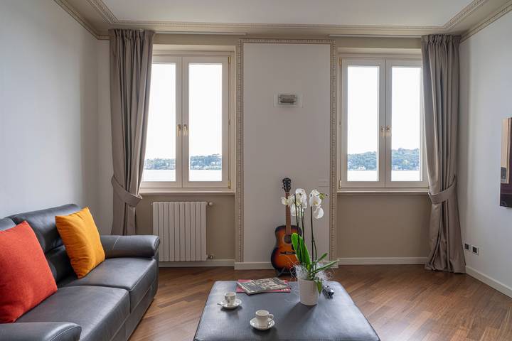 Ferienwohnung für 4 Personen, mit Balkon und Garten sowie Seeblick am Gardasee - 3