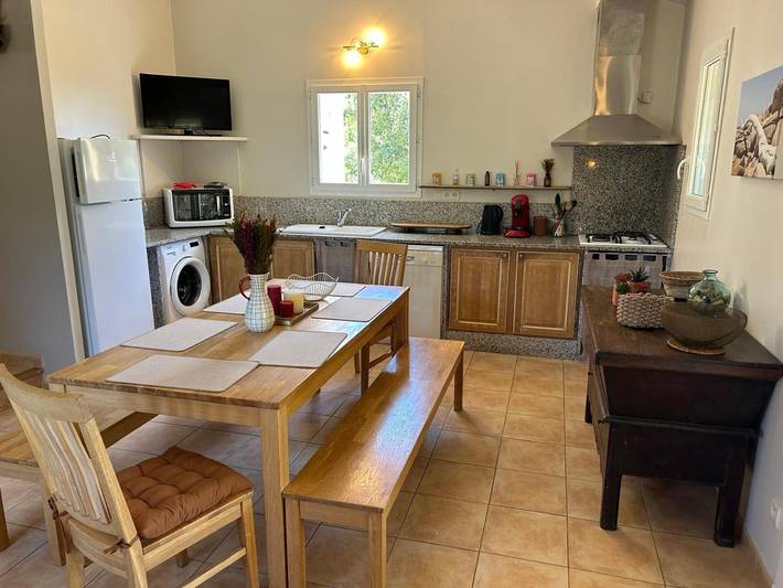Ferienhaus mit Meerblick, Pool, Terrasse und Parkplatz - Monacia-d'Aullène in Roccapina, Monacia-d'Aullène