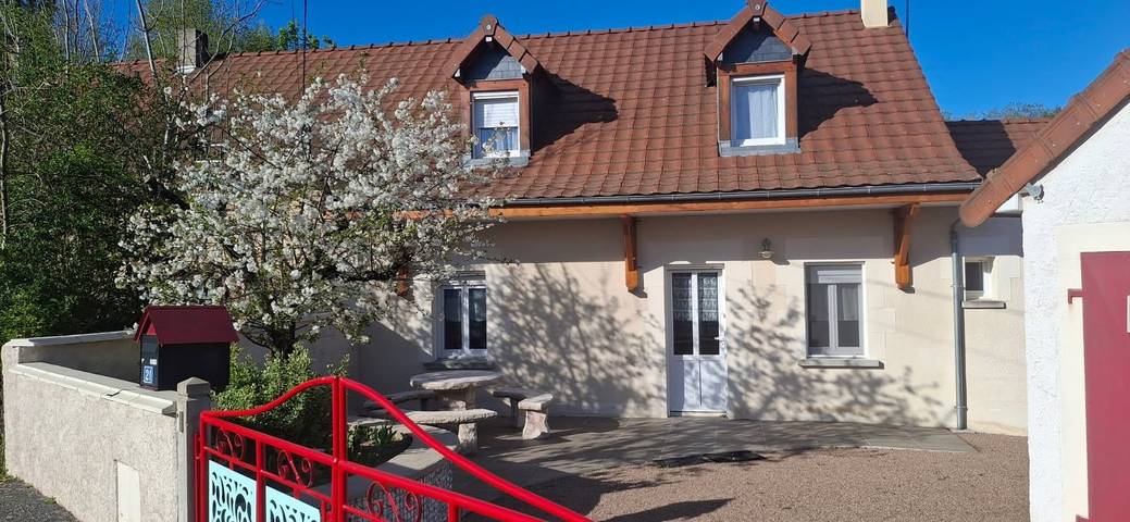 Gîte pour 6 personnes, avec terrasse à Saint-Ouen-sur-Loire