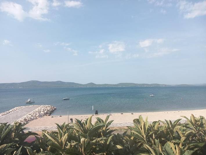Apartament wakacyjny dla 4 osób, z balkon i widok w Sukosan