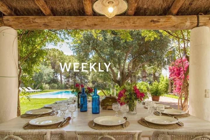 Casa rural para 17 personas, con Balcón y Terraza además de Jardín y Piscina en Cubellas - 3