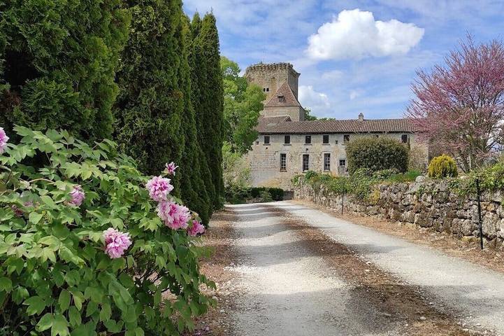 Location de vacances pour 7 personnes, avec jardin, animaux acceptés à Daignac