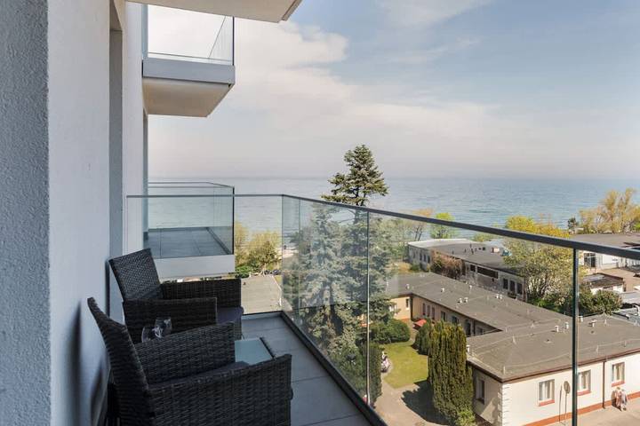 Ferienwohnung für 4 Personen, mit Balkon, kinderfreundlich in Międzyzdroje