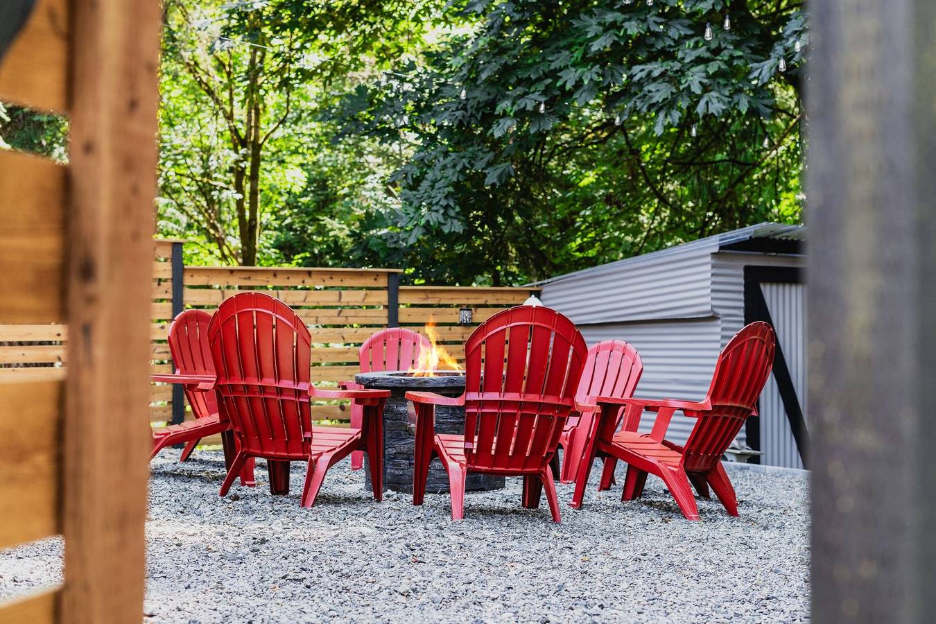 Cozy creekside retreat w/ fire pit & Bbq in Seattle, Lake Washington