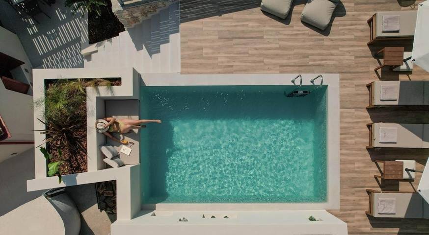 Villa für 6 Personen, mit Ausblick und Garten sowie Pool - 1