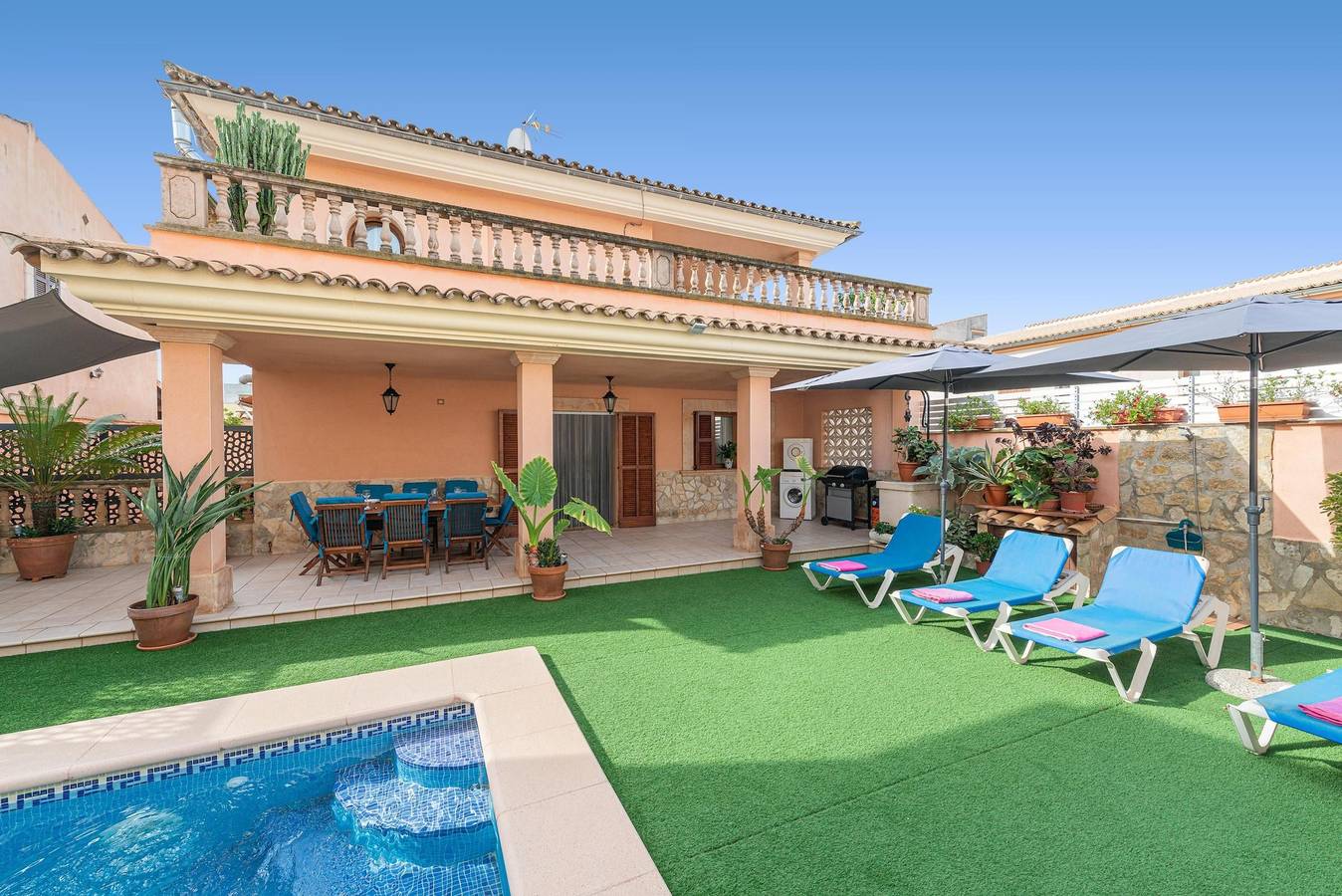 Cas Barber - Villa with private pool in Muro. Free Wifi in Muro, Mallorca Norte