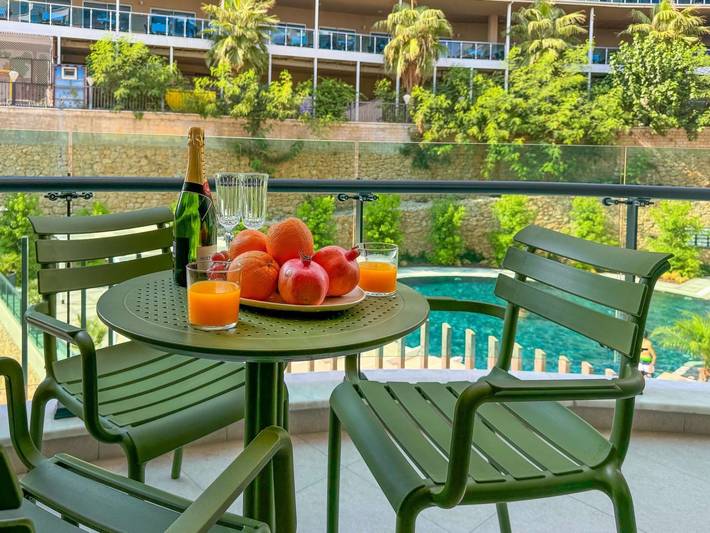 Gîte pour 4 personnes, avec balcon ainsi que piscine et sauna à Alanya - 3