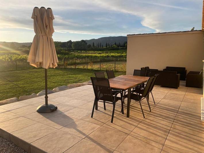 Ferienhaus für 4 Personen, mit Garten und Ausblick in Bédoin - 4