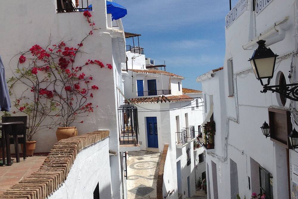 Entire apartment, Attractive apartment with spectacular views in Frigiliana Road, Frigiliana