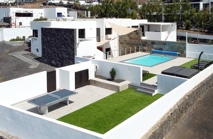 Villa für 10 Personen, mit Whirlpool und Garten auf Lanzarote