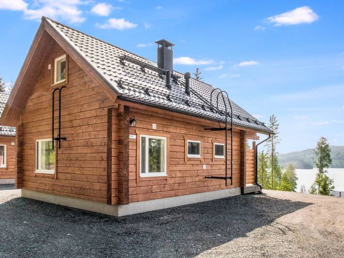 Ferienhaus für 5 Personen, mit Sauna und Seeblick