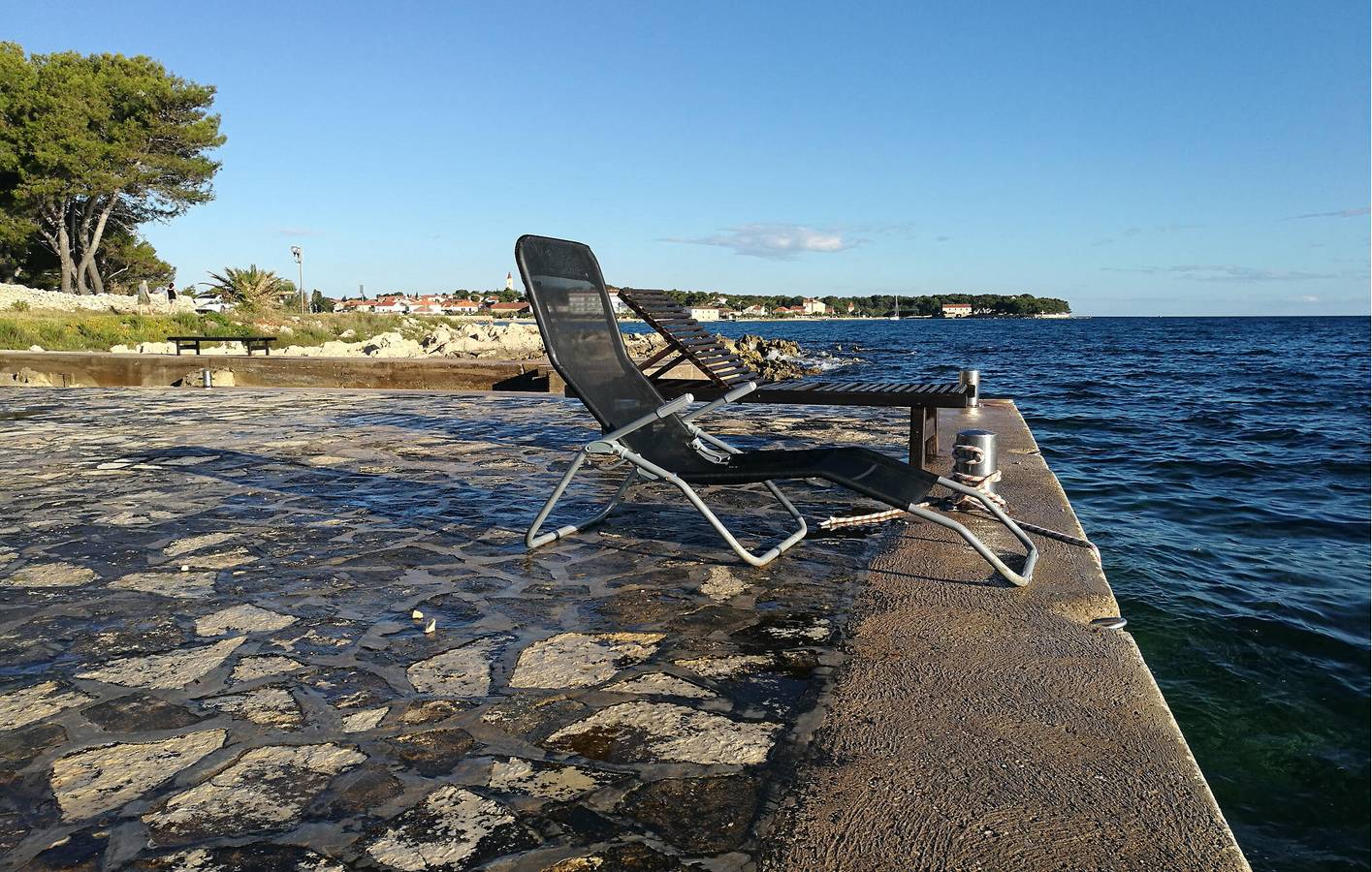 Apartamento vacacional entero, Apartamento de vacaciones para 3 personas con jardín in Ugljan, Isla de Ugljan