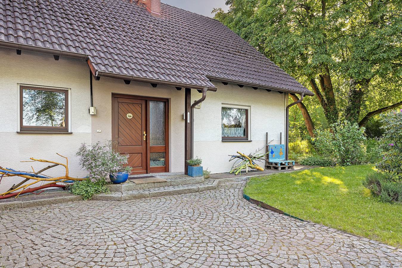 Appartement entier, Appartement "Wohnen Im Grünen" avec jardin partagé, balcon et Wi-Fi in Billstedt, Hambourg